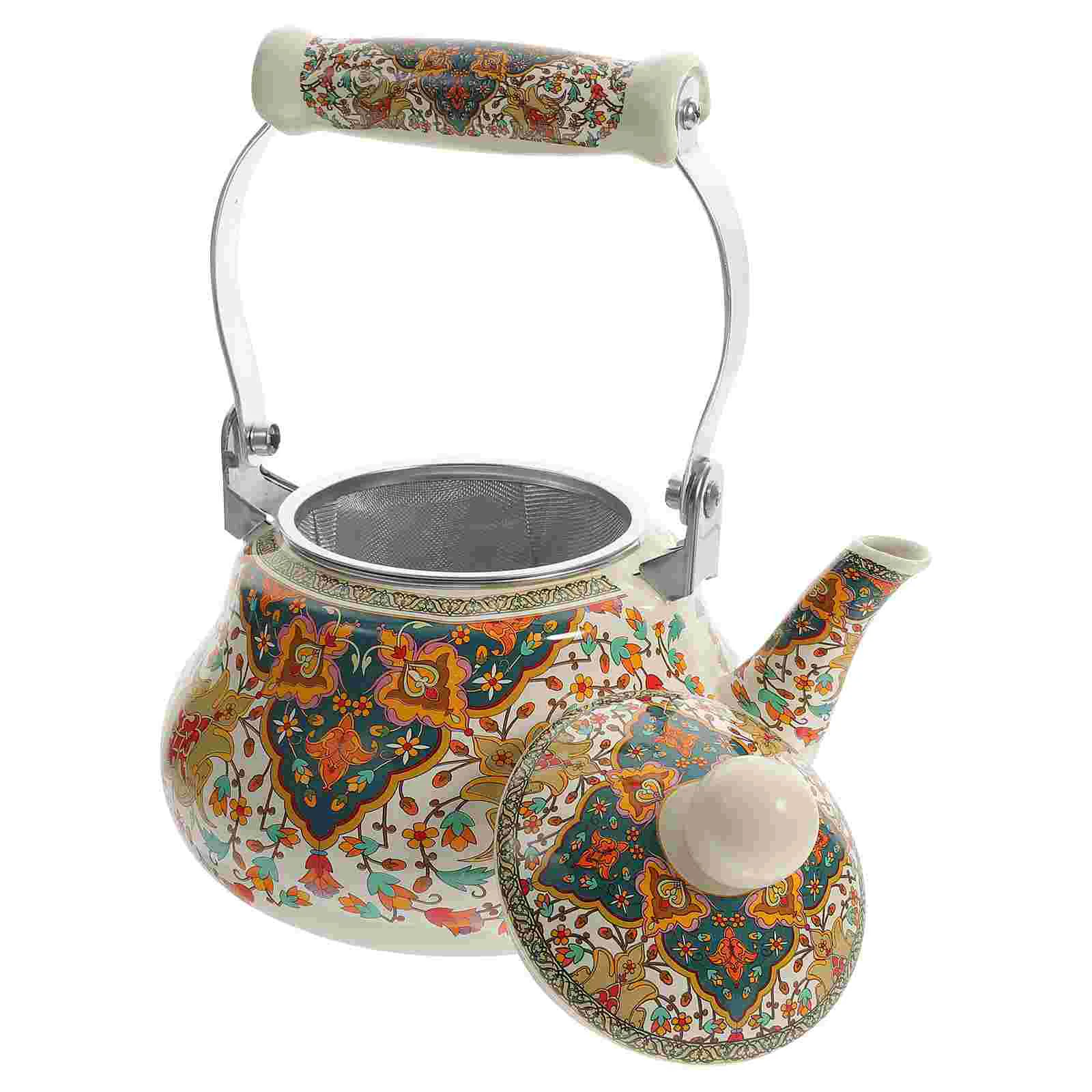 

Restaurant Water Kettle Convenient Enamel Coffee Heating Kettle