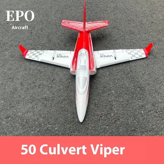 KEPAQI RC PLANE 50 Conduit MM Viper High Speed Jet EPO foam DIY Assembled Remote Control Aircraft Toy Gift for Children 5