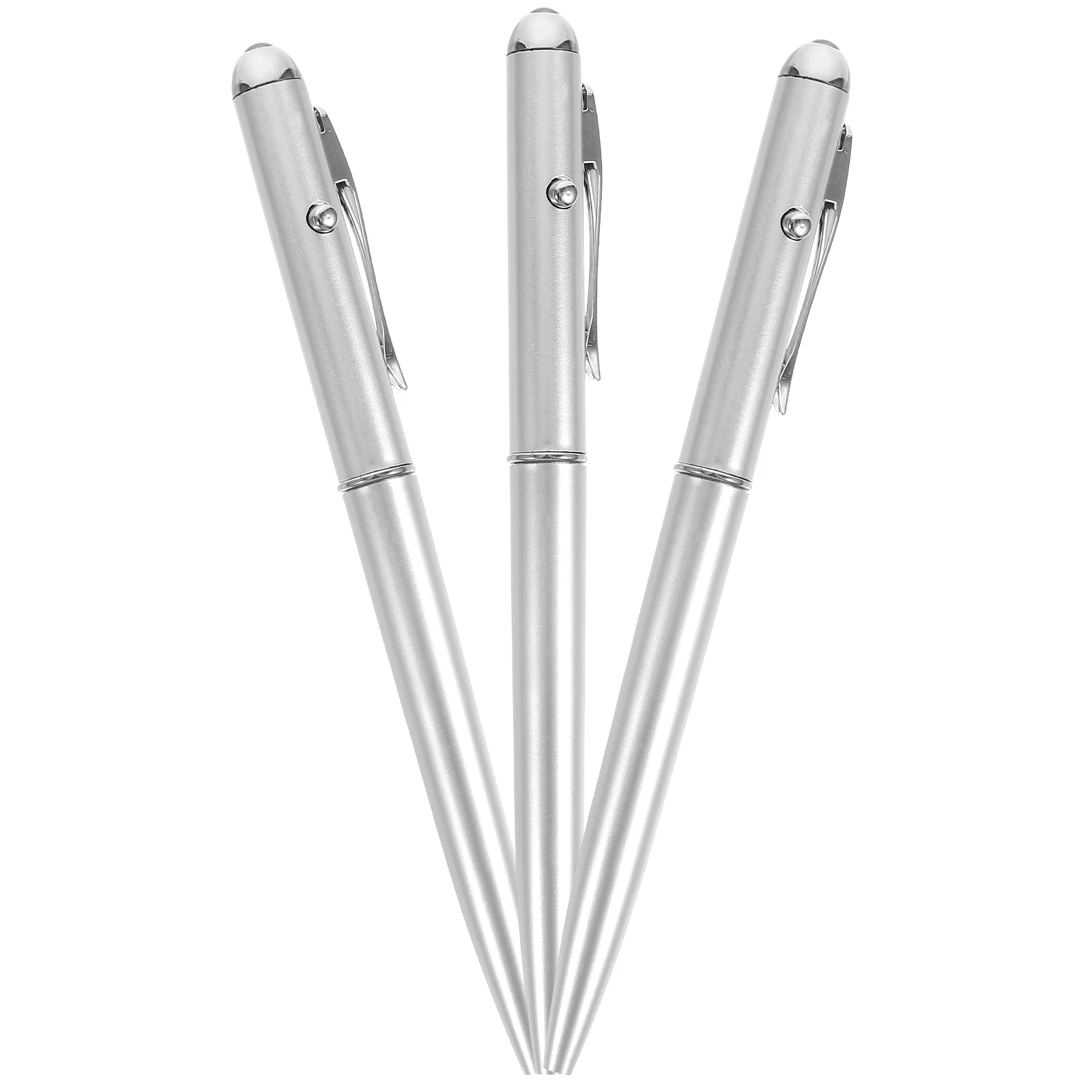 

3Pcs Pen for Fake Cash Invisible Ink Pen LED Light Pen Cash Detection Pen Tool