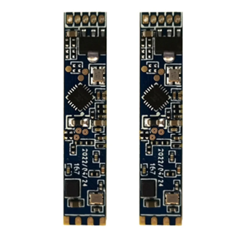 

2X LD2410 24G FMCW 24 ГГц интеллектуальный датчик присутствия человека, радар, модуль миллиметрового волнового переключателя движения, модуль датчика