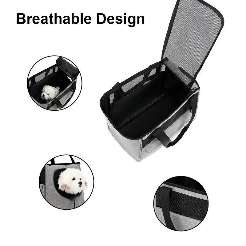 Luxury Pet Carrier Portable Pet Travel Bag Breathable Dog Cat Handbag Outdoor Slings Bag For Puppy Durable Dog Shoulder