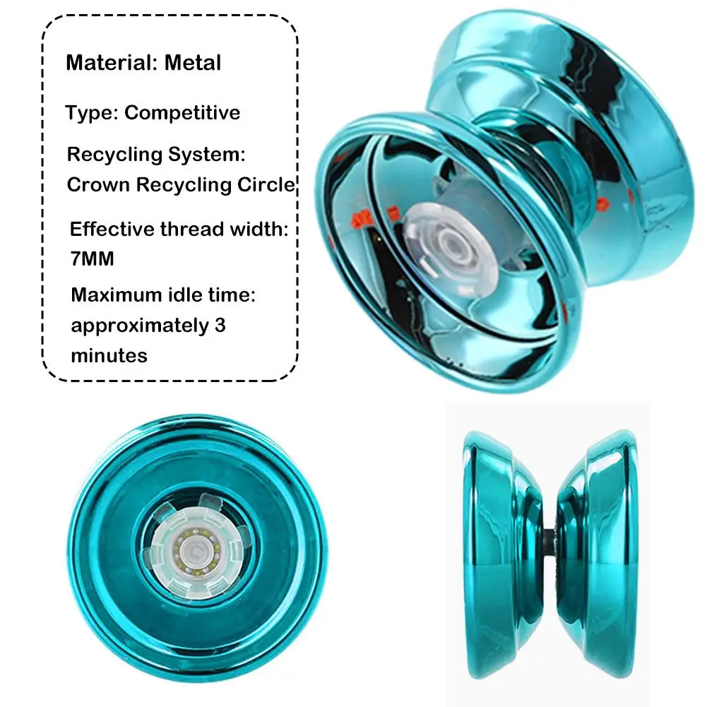 YOYO Classic Toy Alloy Yoyo Ball Beginner Type Dead Sleep Live Sleep Competitive Combination Set yoyo ball
