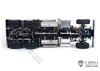 Lesu 1/14 King 6X6 RC Dumper Truck Remoted Control Kit Tipper Diy Model Vehicle Light Sound For Toys Tamiyaya Boy Gifts 4
