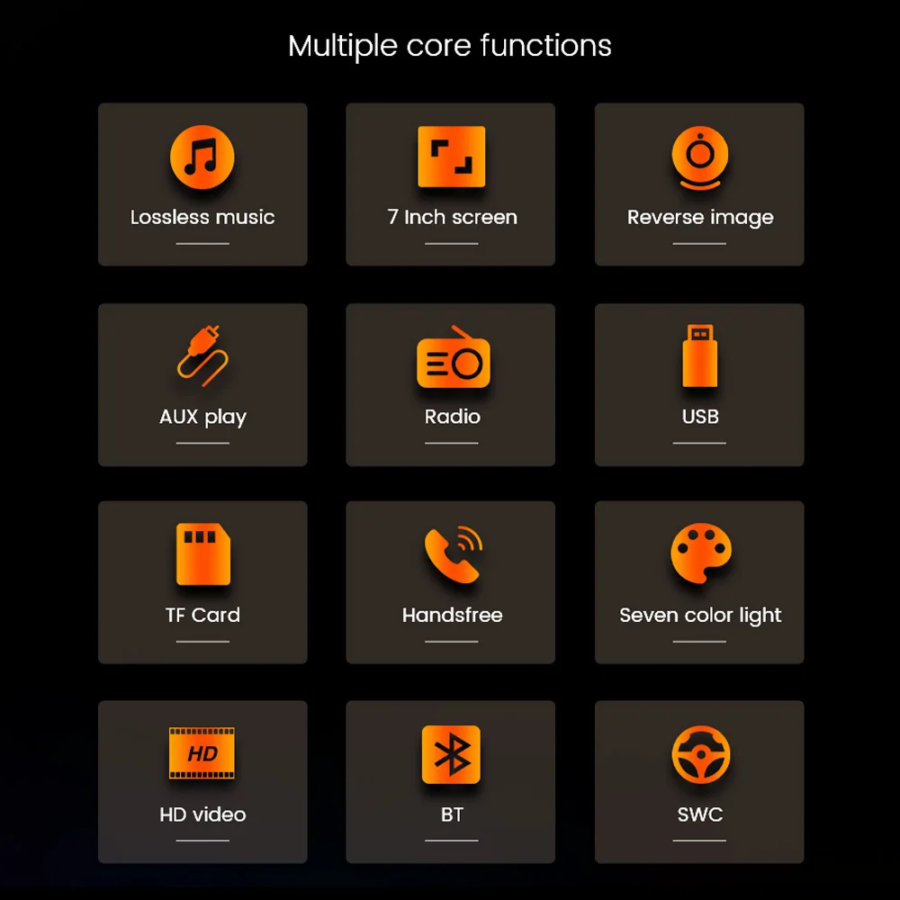 7 Inch HD 2Din MP5 Player Car Radio Multimedia Player Intelligent System For Universal Autoradio MP5 MP3 Car Stereo Autoradio