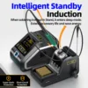 Brand 200W Smart Soldering Station TFT HD Rework Soldering Helping Hand F245/F210 Handle Electronic Welding Repair Solder Tools 3