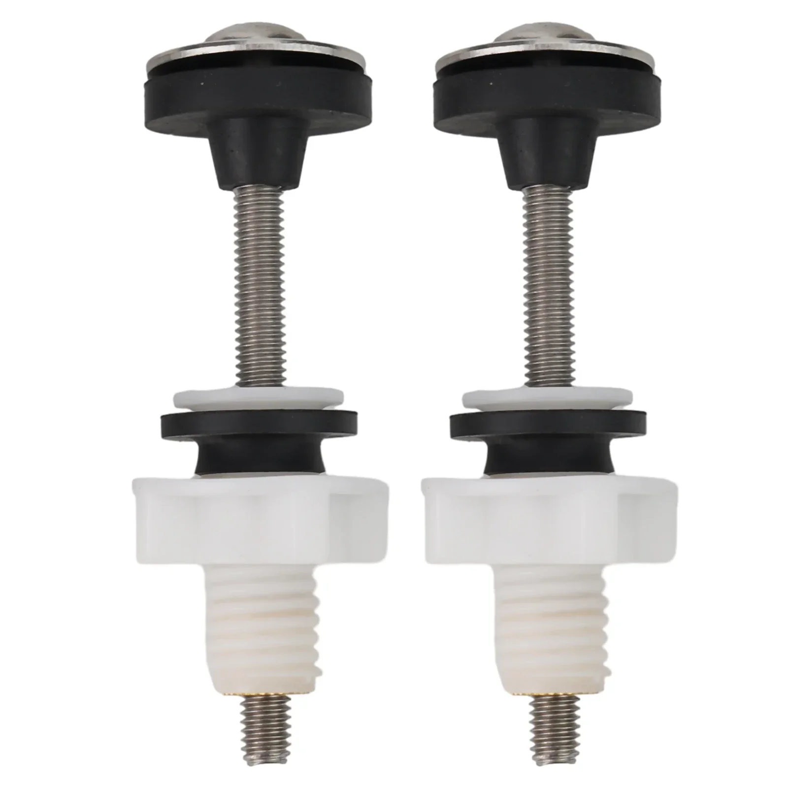Toilet Cistern Fixing Fitting Sealing Kit Stainless Steel Bolts Rubber Gromets