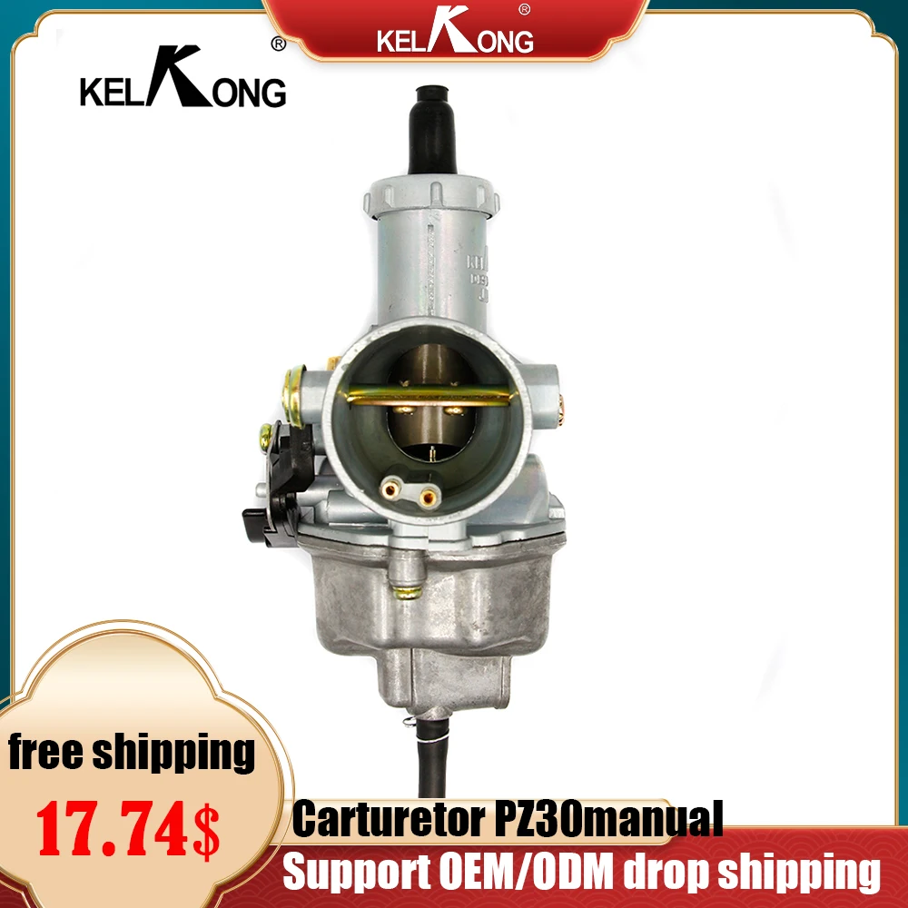 

Карбюратор KELKONG для Honda CB CG 150cc 175cc 200cc 250cc, 30 мм