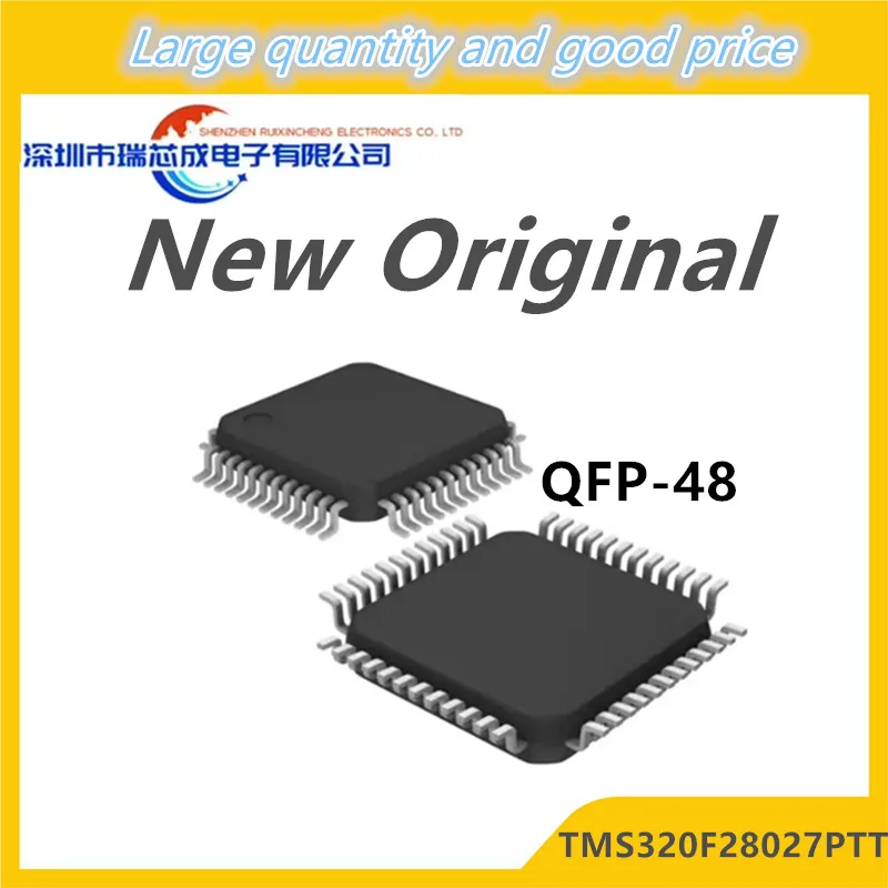 

(5-10 шт.) 100% новый набор микросхем TMS320F28027PTT F28027PTT QFP-48