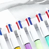 4-in-1 Retractable Ballpoint Pens 4 Colors Shuttle Pens Multicoloured Pens Office School Supplies for Smooth Writing K1KF 4