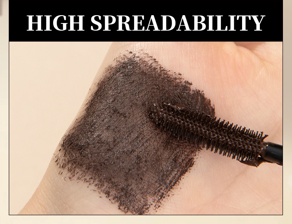 Waterproof Chocolate Brown Mascara For Lengthening And Curling_voghion.com