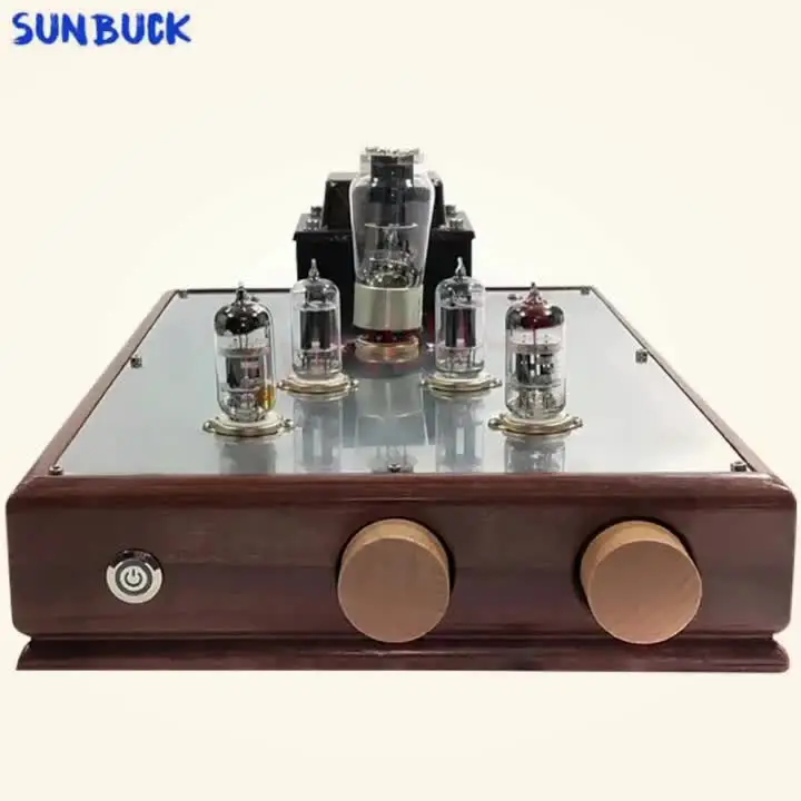 専用真空管アンプ Sunbuck-真空管プリアンプ,6n11,6dj8,5z4p,ecc88,オーディオアンプ
