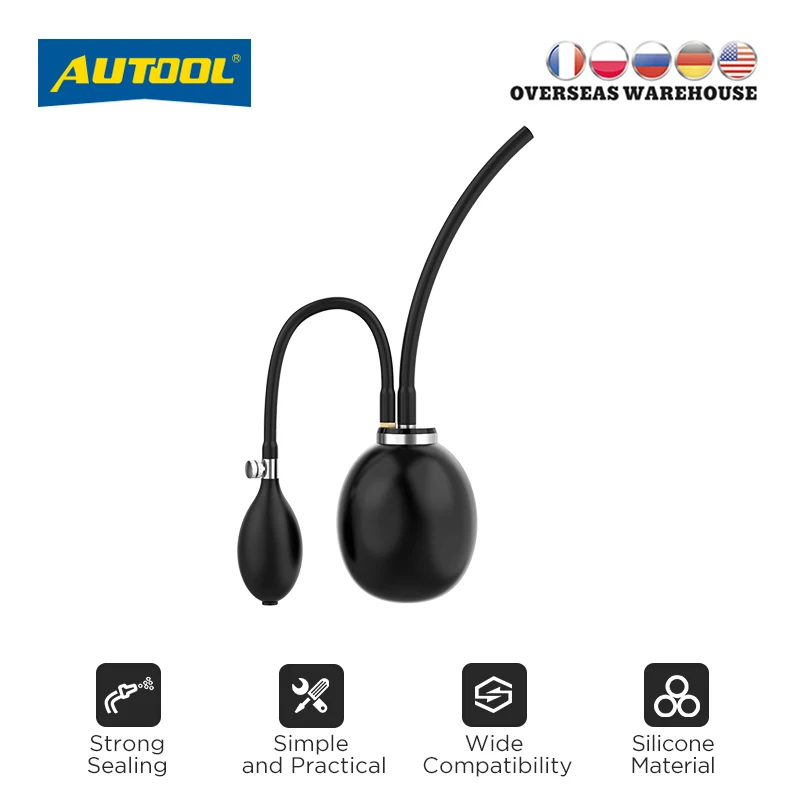 

Hot Sale Car Accessories Quick Intake Universal Adaptor Intake Bladder for Smoke Diagnostic Automotive Leak Detector Machine