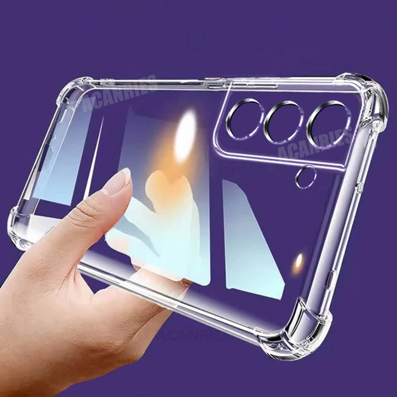 Airbag Shockproof Transparent Silicone Full Cover Case