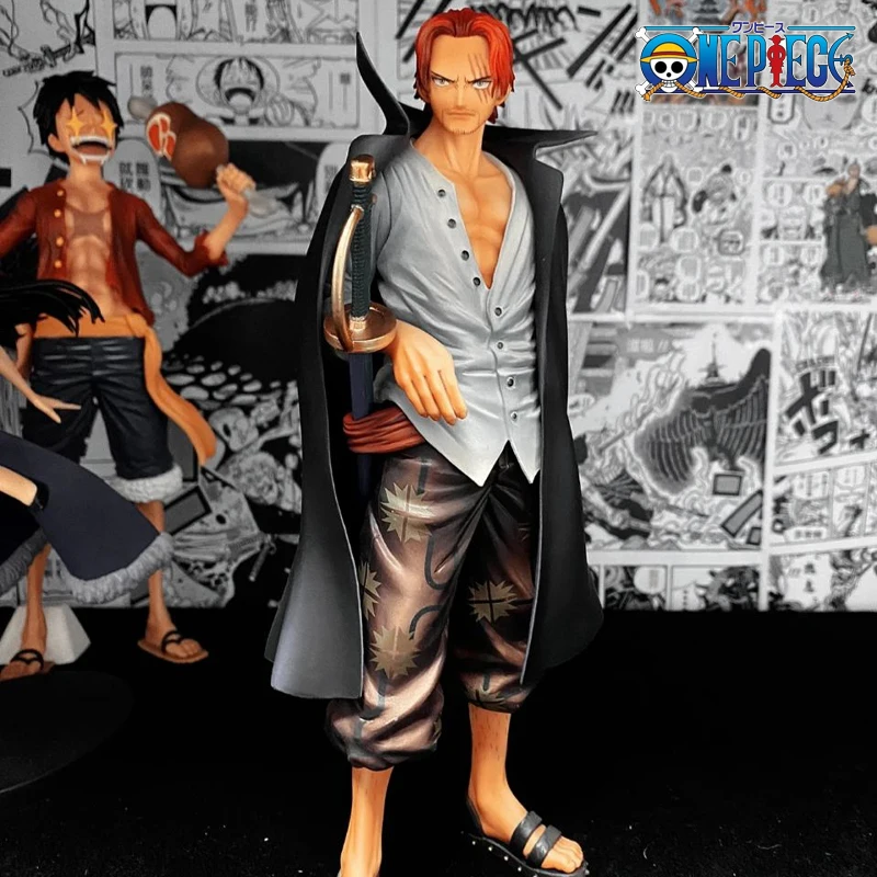 25cm Anime One Piece Figure Chronicle Master Stars Piece The Shanks Pvc