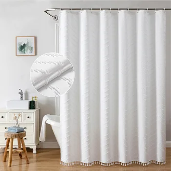 Bohemian Wave Shower Curtain 1