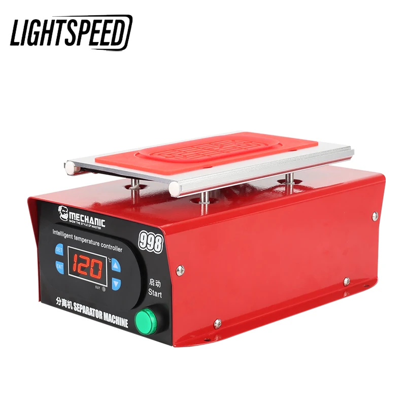 

Mechanic 998 Separator Machine Max 7 inches Mobile Phone Disassemble Build-in Pump Vacuum LCD Touch Screen Repair