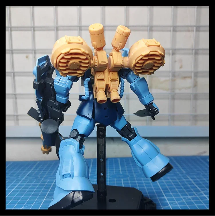 ANUBIS EX003 모델 세부 업그레이드 액세서리, 1/144 HG MS-07B-3 Gouf 커스텀 모델 취미 DIY 3D 인쇄 배낭 캐논
