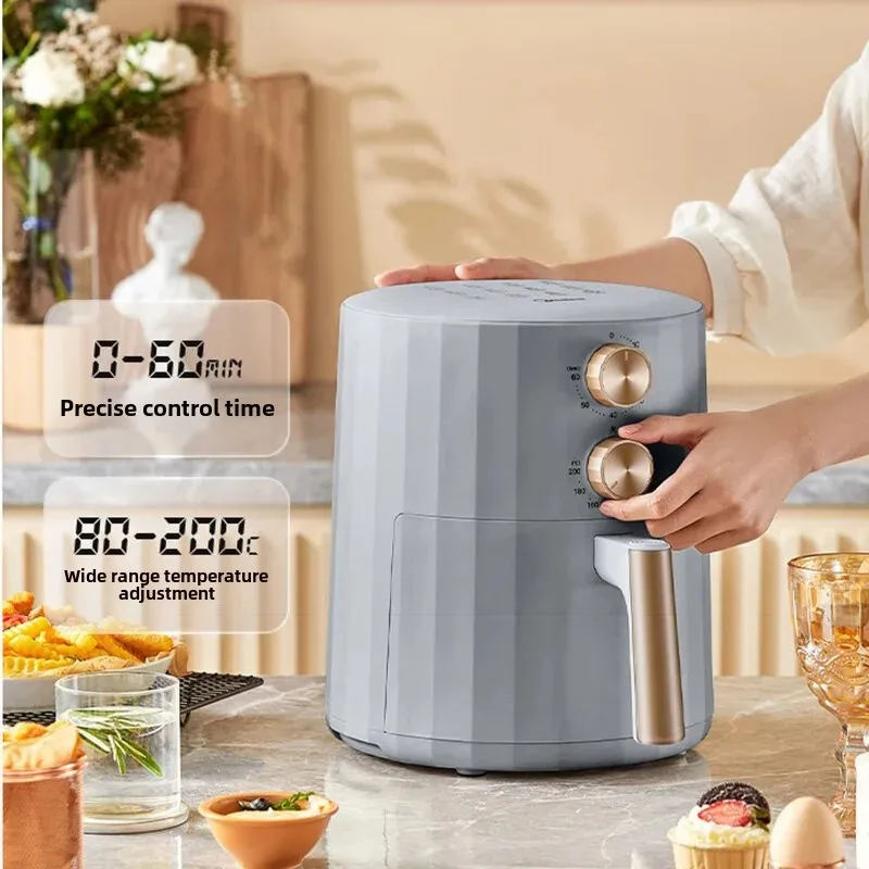 Automatic Air Fryer 5L Home Use Electric Deep Fat Fryer Knob Timer Temperature Control for Philips VCG616GM00 Air