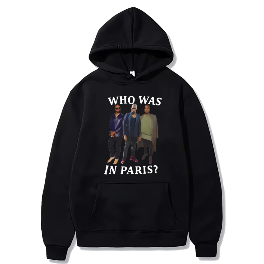 Rapper Kanye West Graphics print Hoodie Men Women Hooded Hip Hop streetwear Oversized Fleece Unisex Long sleeve Pullover hoodies