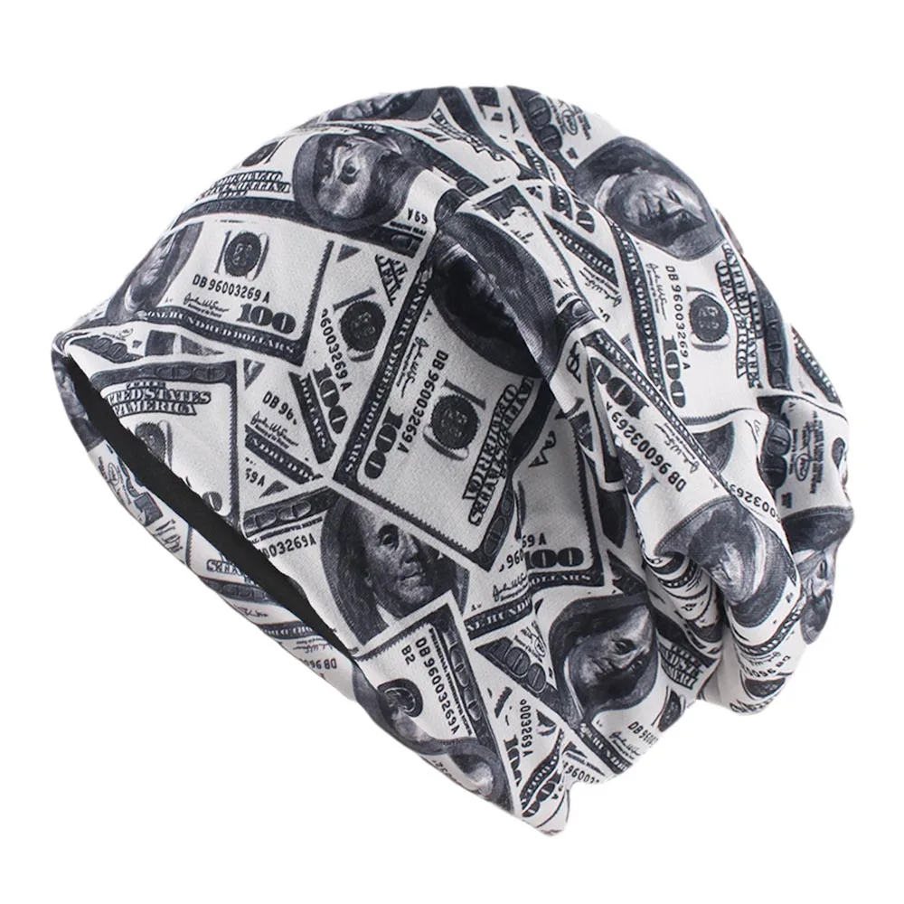 Top Mode Erwachsene Männer Frauen Warme Mützen Skullies Casual Outdoor Hip Hop Schädel Hut Neue Baumwolle Beanie Bunte Mädchen Schönheit Motorhaube – Detail 5