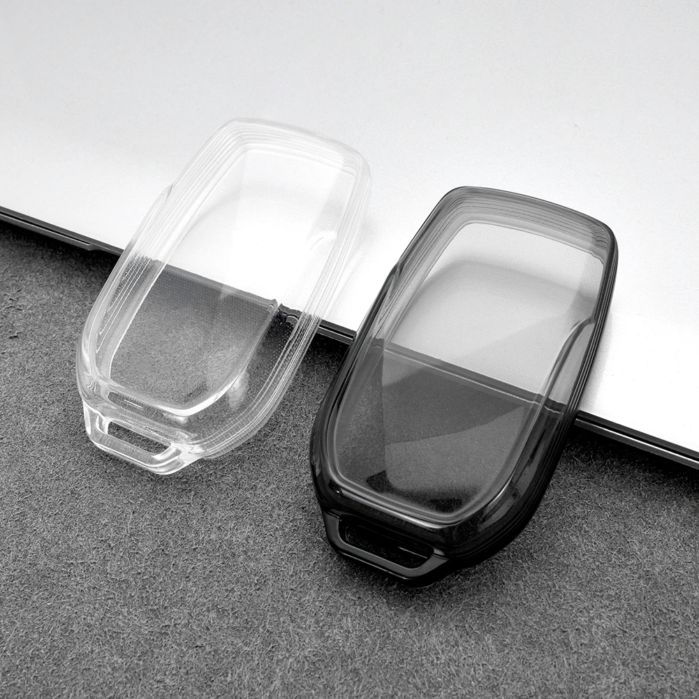 

For Toyota Transparent Clear Smart Car Key Fob Cover Case Holder Car Key Protective Decorative Cases Accessories