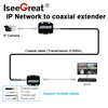 IP Network  to Coaxial Extender Transfer from Net Cable Transmission to Coax Line 500M Ethernet Converter for CCTV 2