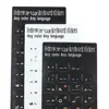 Hebrew Keyboard Stickers Alphabet Layout Wear-resistant Letter Keypad Label Sticker Letter Alphabet Layout Sticker For Computer 1