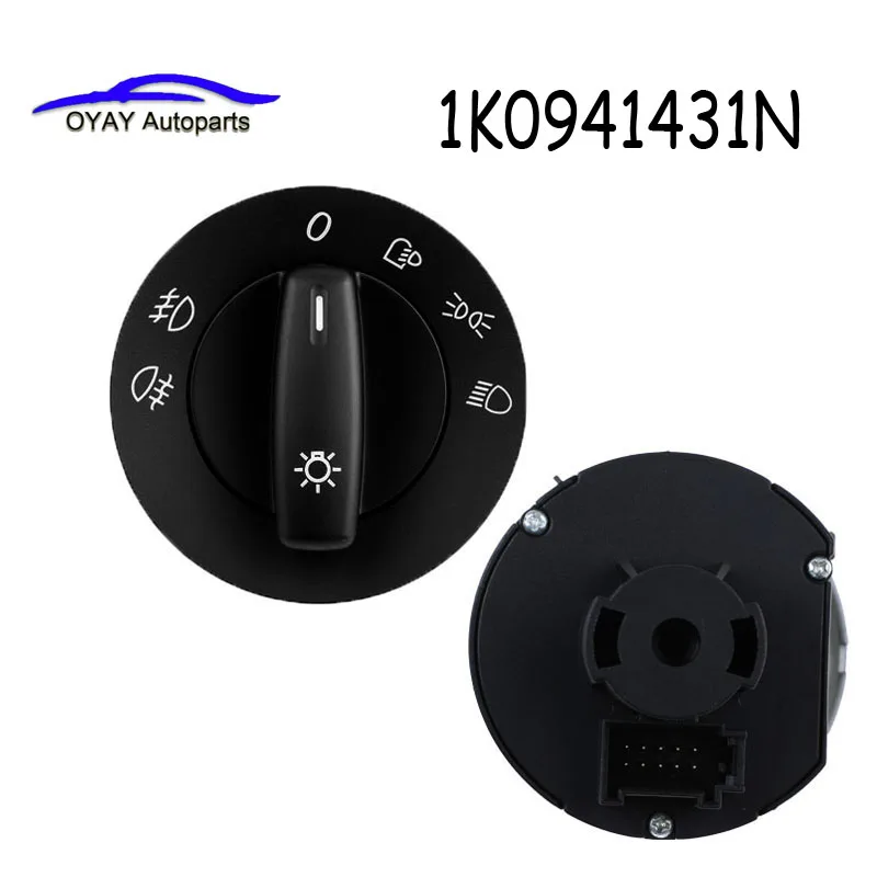 

1K0941431N Headlight Switch Lamp Knob Control Switch For VW Volkswagen Golf 5 6 Caddy JETTA TOURAN Passat B6 B7 CC