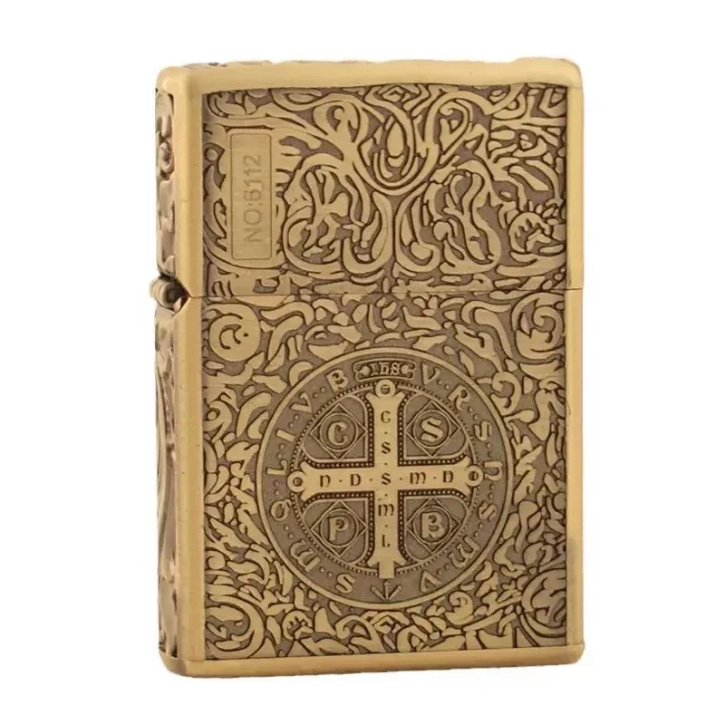 ZORRO versized Kerosene Lighter Metal Personality Constantine Creative Heavy Armor  Gift box