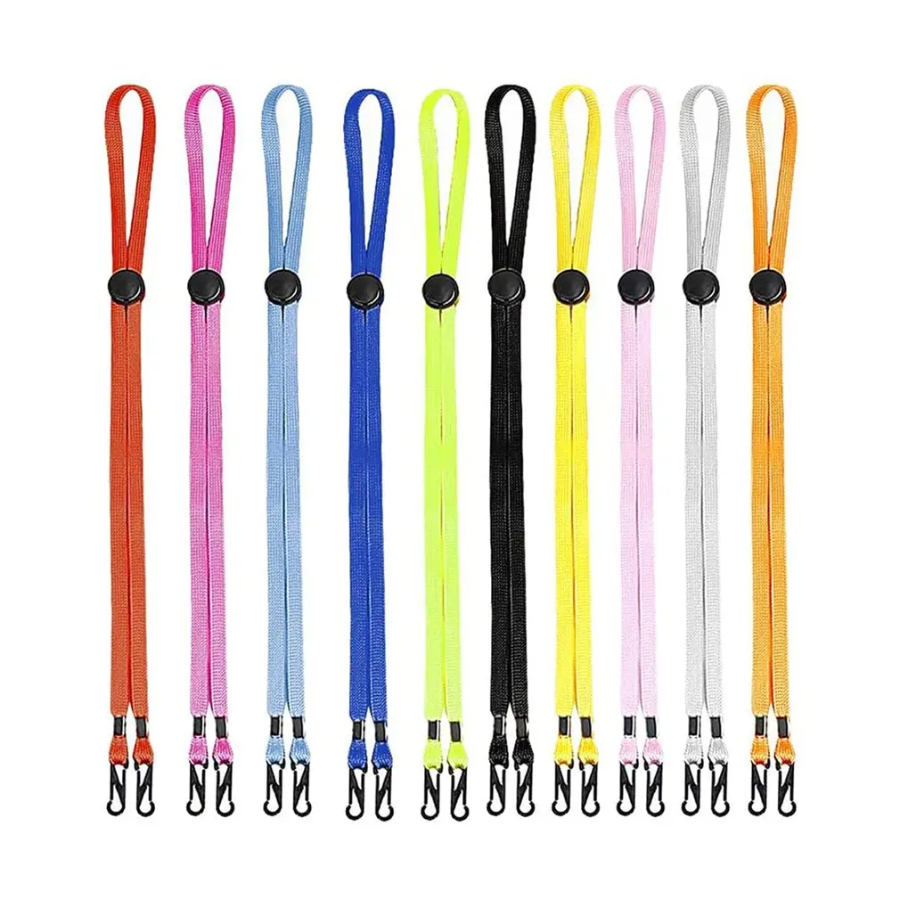 

Face Mask Cords For Children And Adults Colorful Face Mask Lanyards for Women Men and Kids Mask Lanyard with Clips Adjustable
