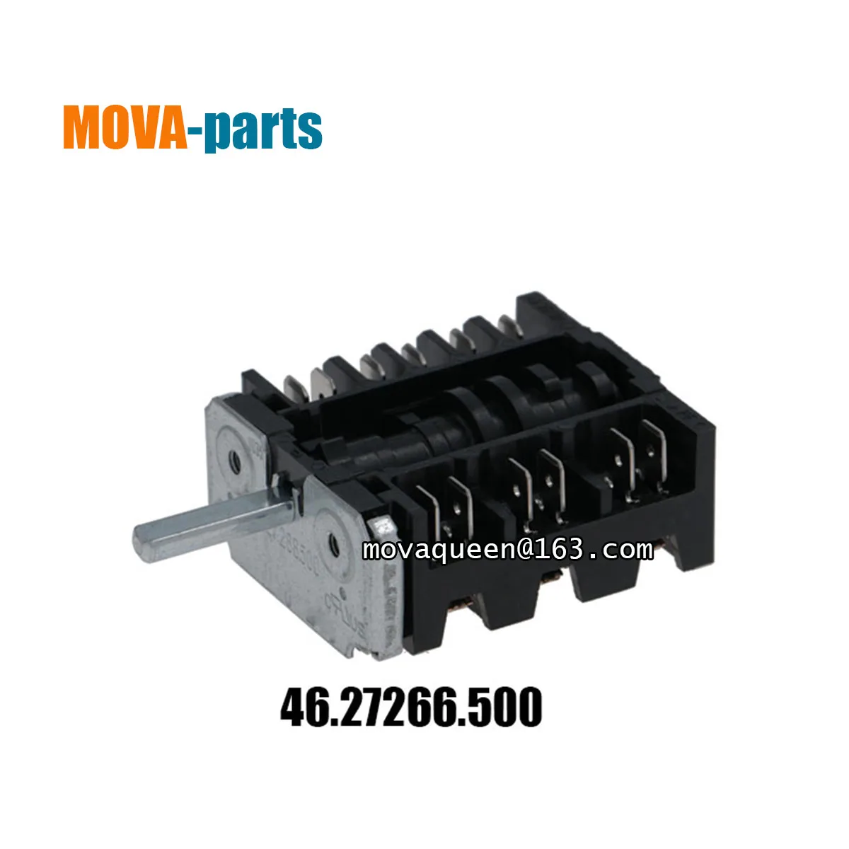 Electrical Fryer Oven Griddle Spare Parts 16A Segment Switch 0-6 Gear 46.27266.500 Gear Switch For Stove