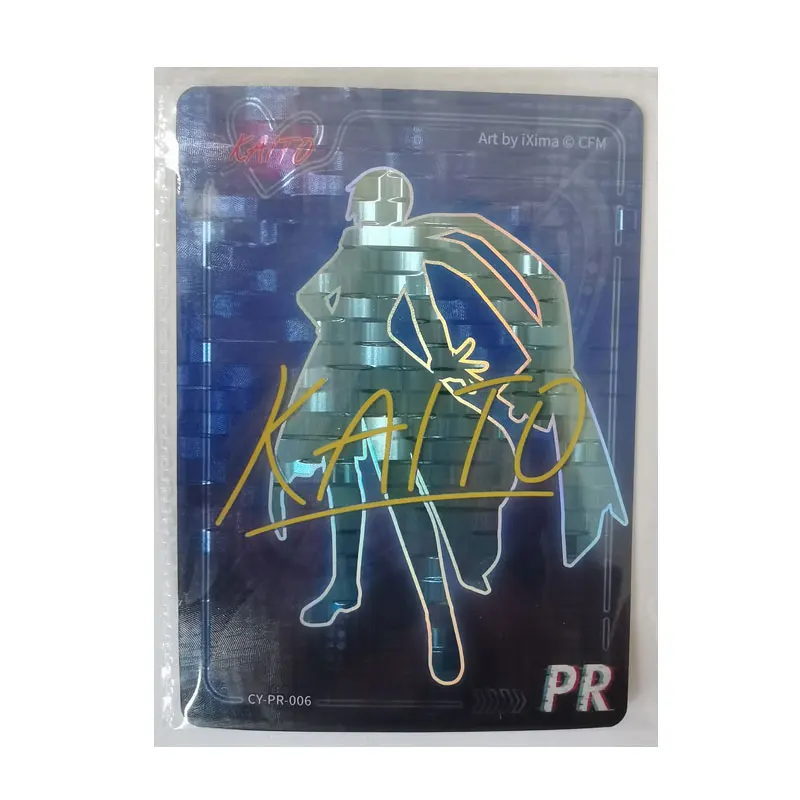KAYOU Genuine Hatsune Miku Series 1 PR(001-006) Kagamine Len Megurine Luka Kagamine Rin Single Sheet Full Set Collection Card