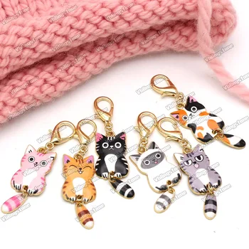 Cute Cat Stitch Markers 1