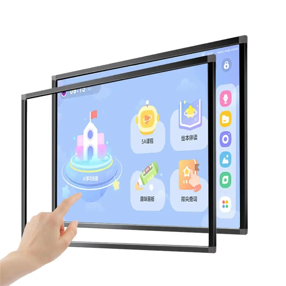 YCLTOUCH 32 inch infrared Multi touch screen ir touch frame flat screen panel
