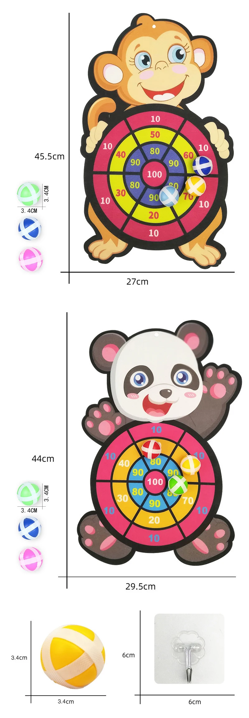 Домашние спортивные игрушки для детей 3-6 лет, Мультяшные животные ...