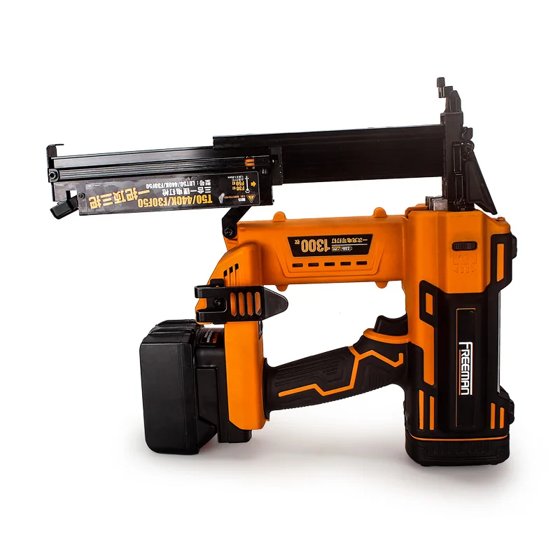 Professional electric nail gun cordless Multi Purpose finishing nailer gun 18V Lithium battery