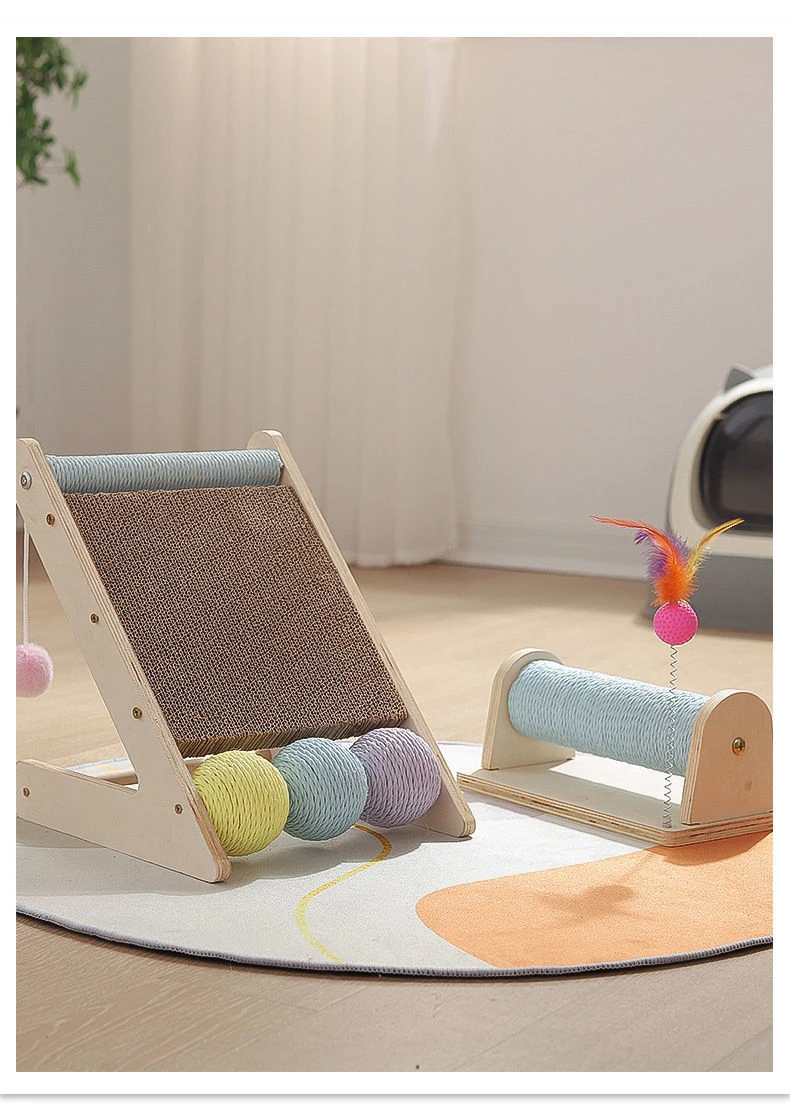 Title 14, Cat Scratching Ball Toy Kitten Sisal Rope Ball ...