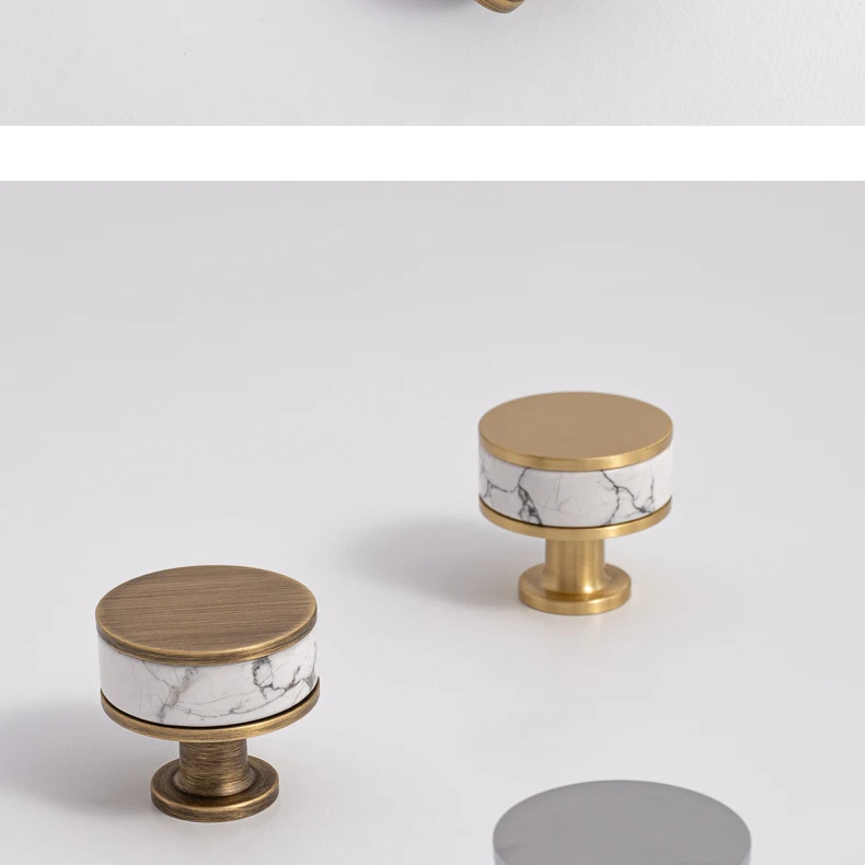 modern furniture knob brass crystal elegant design