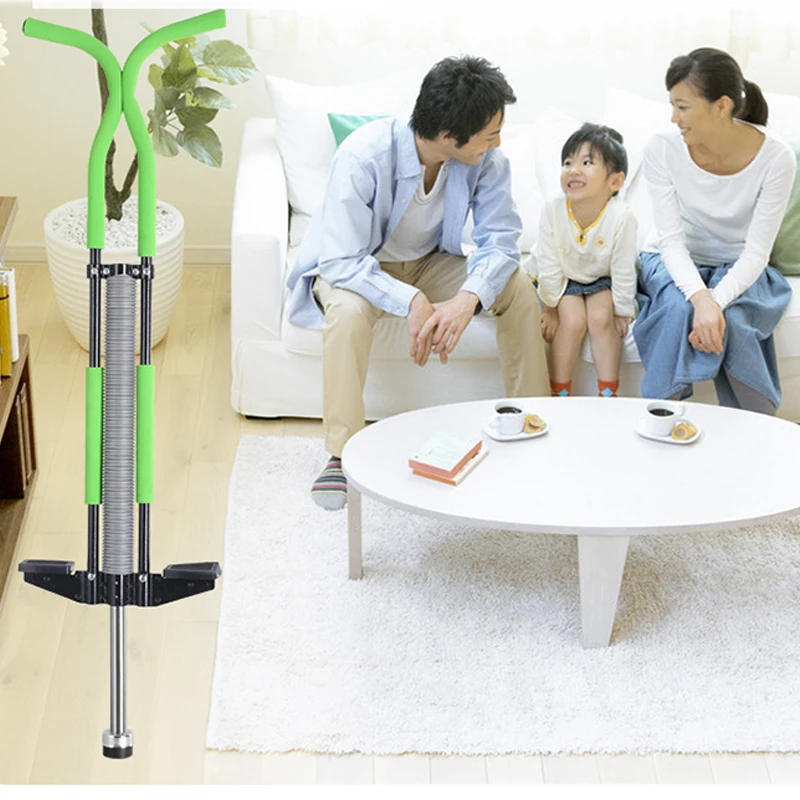 thumbnail interactive-video image 1 of Tramec Sloan 34200 Pogo Stick - Chrome Finished Classic Bouncing Fun For Kids And Adults 1 of 1