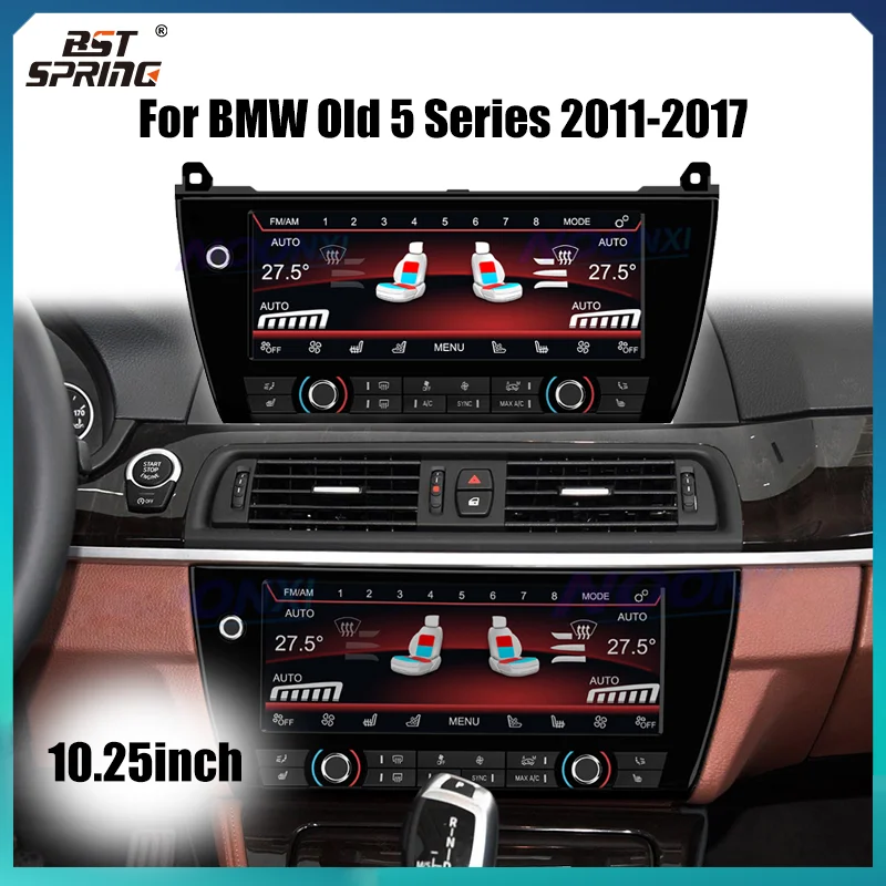

LCD Digital AC Panel Display Screen For BMW 5 Series 2011-2017 Voice Air Conditioning Control Touch