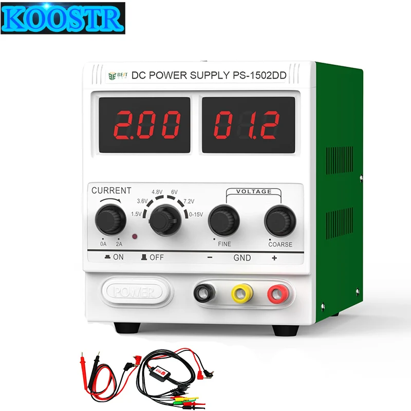 High Precision BEST 1502DD Mobile Phone Repair Dedicated Power Supply