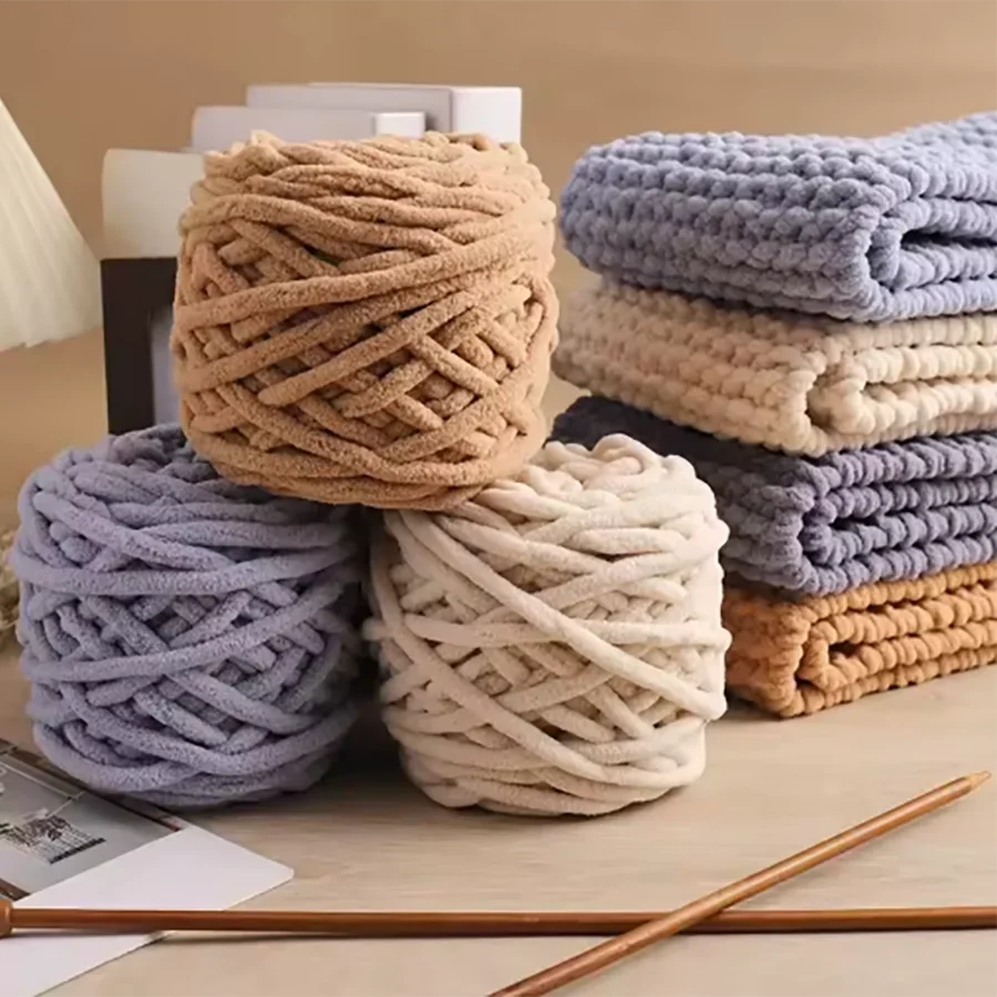 Single Yarn Chunky for Hand Knitting DIY Crochet