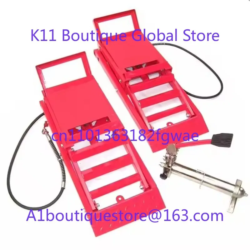 2T 조절식 경사 스틸 자동차 리프트 유압식 자동차 리프트 램프 퀵 툴