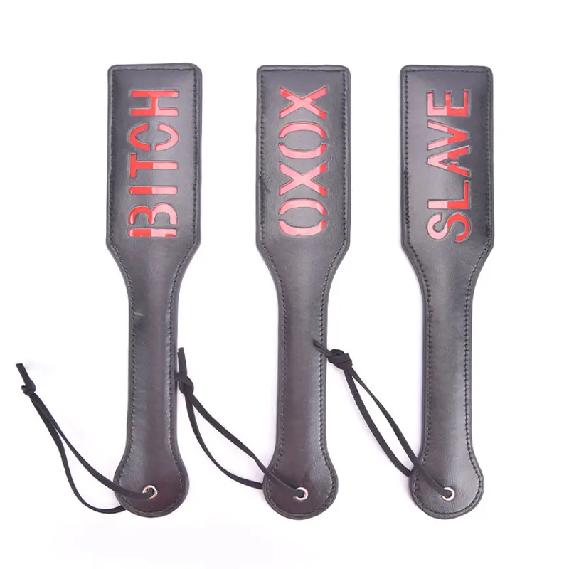 Bitch Slut Sex Mischief Heart Slapper Paddle Whips fantasy cosplay Slave sex toy