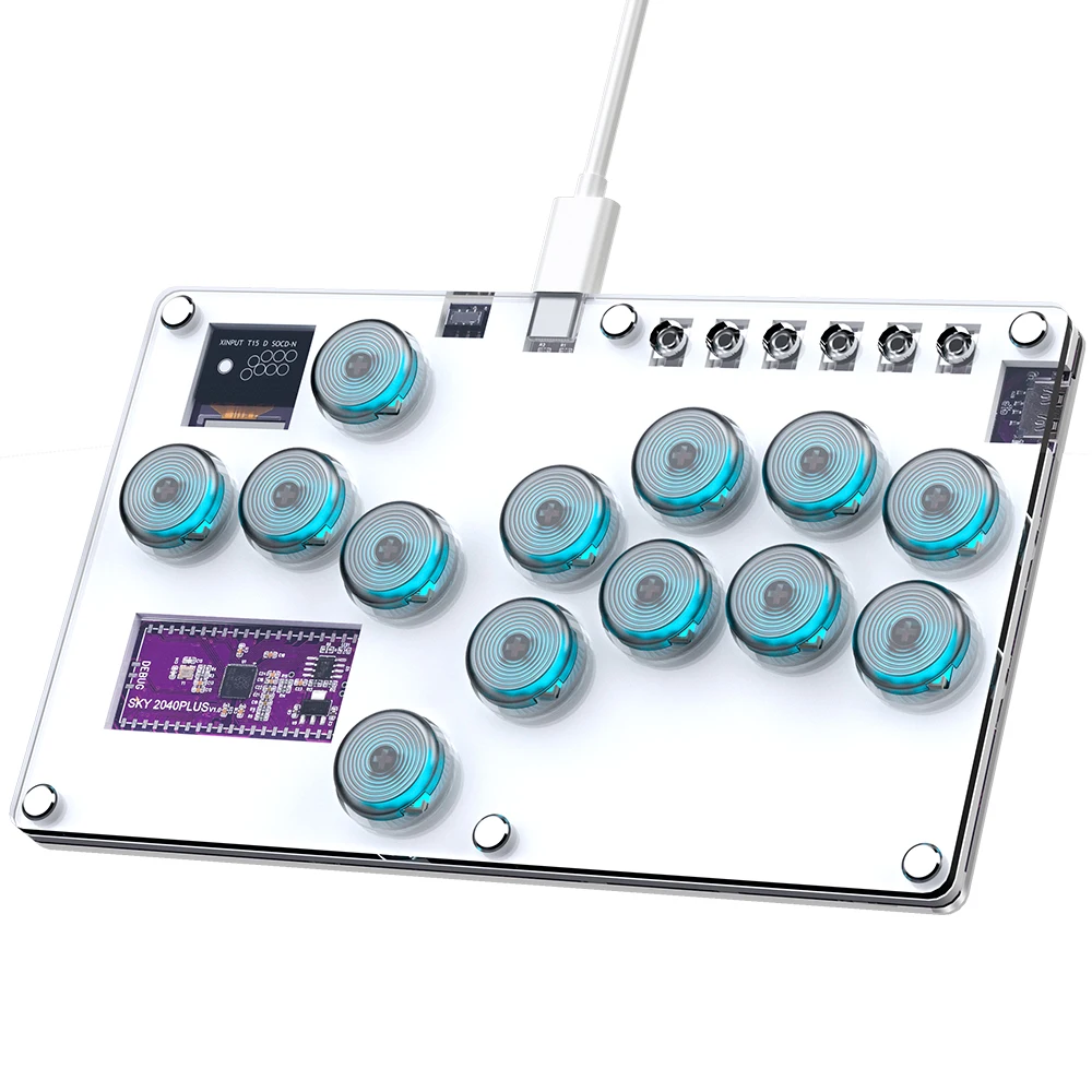 メカニカルボタン付きアーケードファイティングゲーム、hitbox