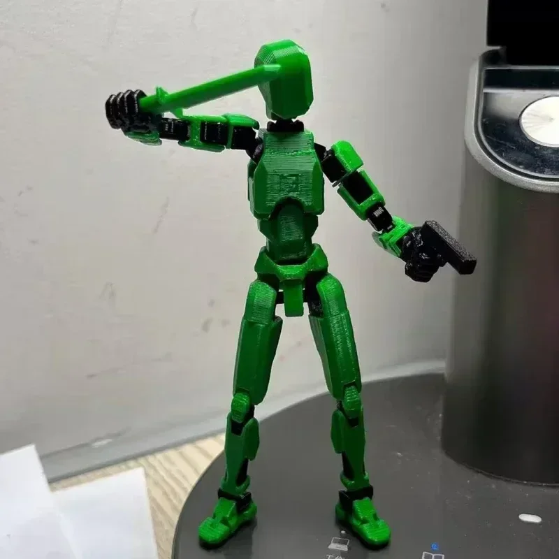 Multi-Jointed Movable Shapeshift Robot 2.0 3d Printed Mannequin Dummy 13 Character Figures Parent-Children Game Kids Toys Gifts