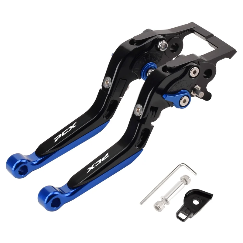 CHEKIS echtes Motorradzubehör für HONDA PCX125 PCX160 ABS-Version spezielle modifizierte Bremshupe mit Feststellfunktion Bremshebel Feststellbremshebel Handbremse verstellbarer Griff faltbarer Dosengriff – Detail 24