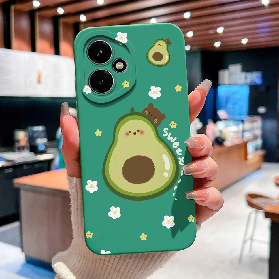 Lovely Cat Cartoon High-Quality Phone Case with Camera Protection and Lightweight Anti-Drop Bumper