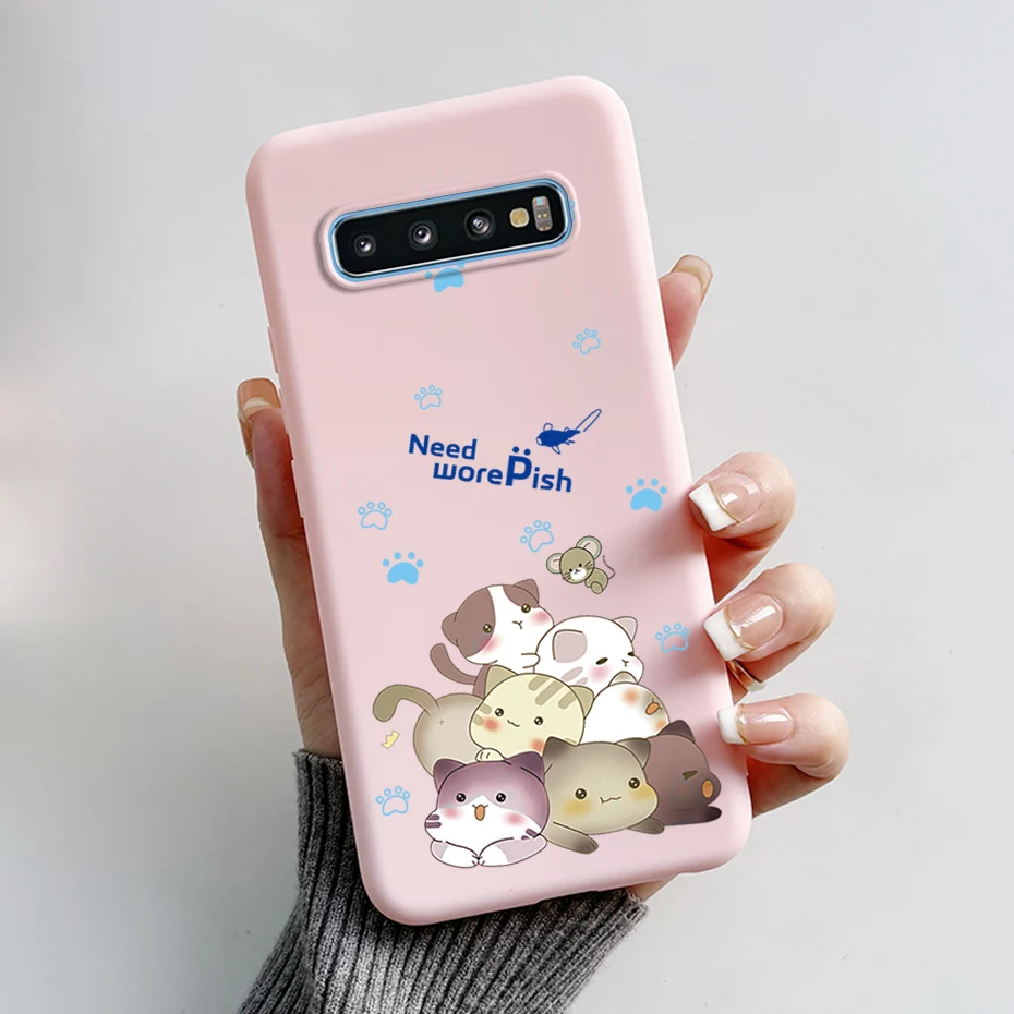 Hülle für Samsung Galaxy S10 S10 Plus S10E Fundas Stilvolle bemalte weiche TPU-Schutzhülle für Samsung S10 S10+ Handyhülle – Detail 8