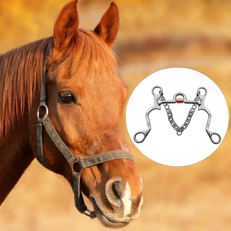 Embout de Cheval, Joint en Cuivre Anti-Rouille 135mm Embout de Cheval en Acier Inoxydable pour Produit de Cheval